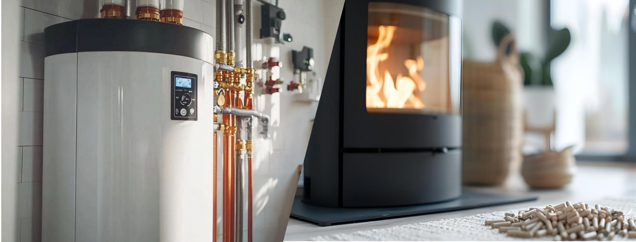 Une personne tondant sa pelouse